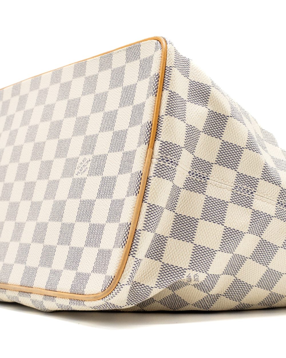 AAA Replica Louis Vuitton LV SALEYA MM DAMIER AZUR CANVAS GHW
