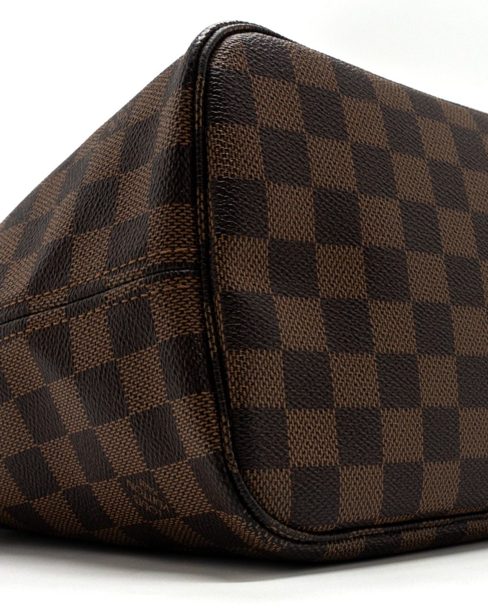 AAA Replica Louis Vuitton LV NEVERFULL MM DAMIER EBENE GHW