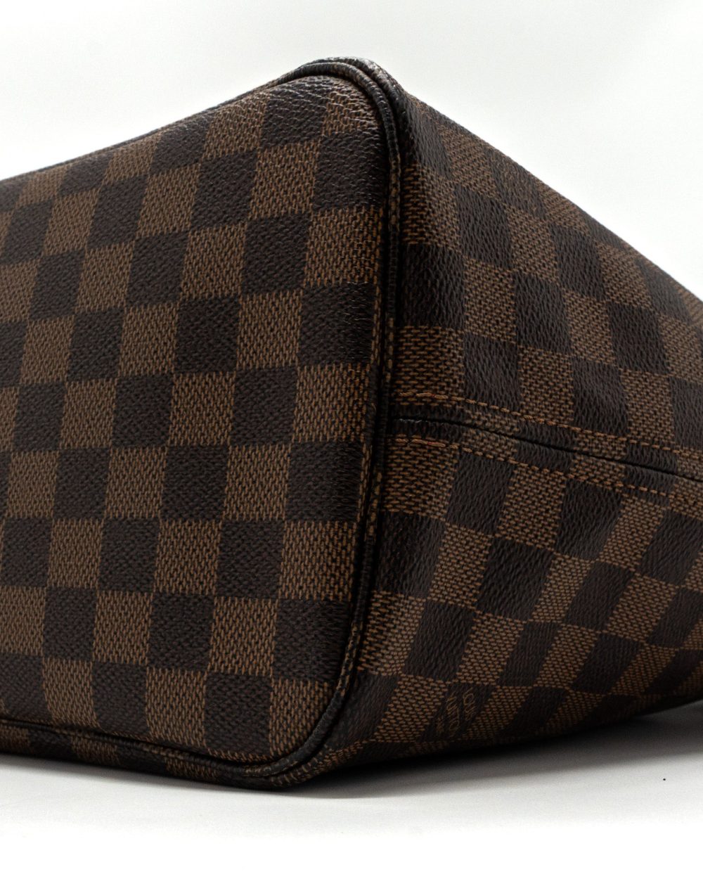 AAA Replica Louis Vuitton LV NEVERFULL MM DAMIER EBENE GHW