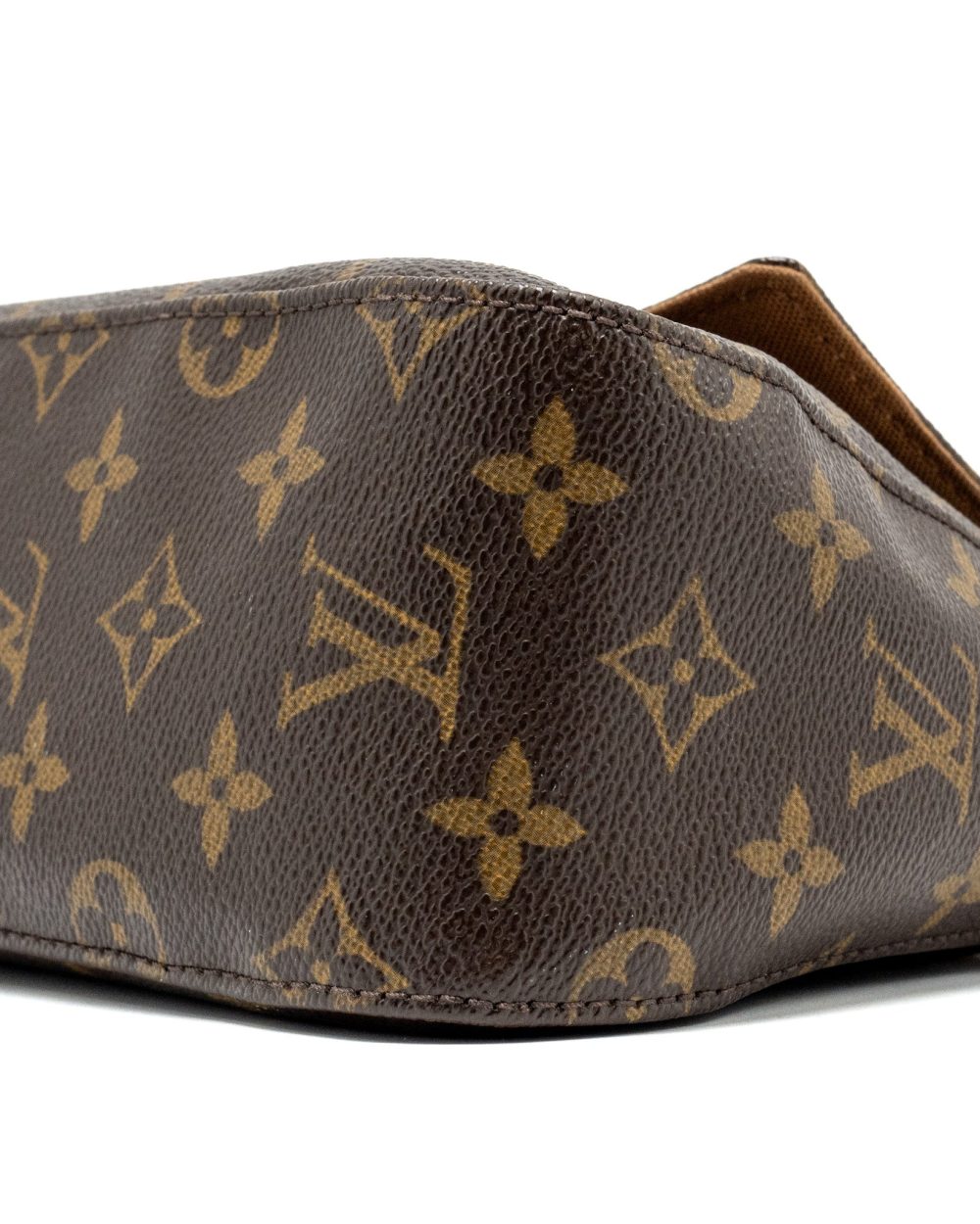 AAA Replica Louis Vuitton LV VINTAGE MINI LOOPING SHOULDER BAG MONOGRAM CANVAS GHW