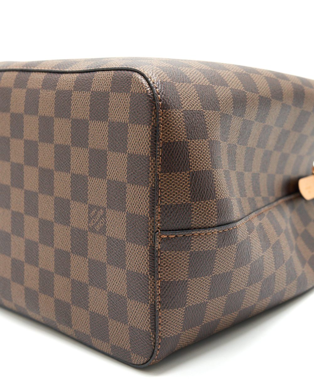 AAA Replica Louis Vuitton LV NEO NOE IN DAMIER EBENE/YELLOW