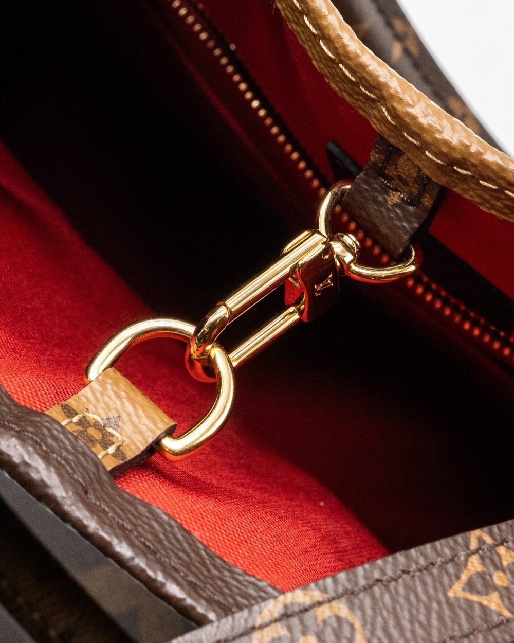 AAA Replica Louis Vuitton LV ONTHEGO GM MONOGRAM REVERSE CANVAS GHW