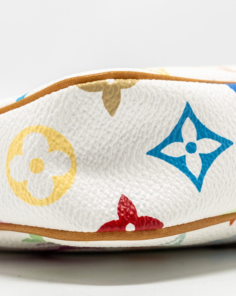 AAA Replica Louis Vuitton LV POCHETTE ACCESSORIES CANVAS WHITE MULTICOLOUR GHW