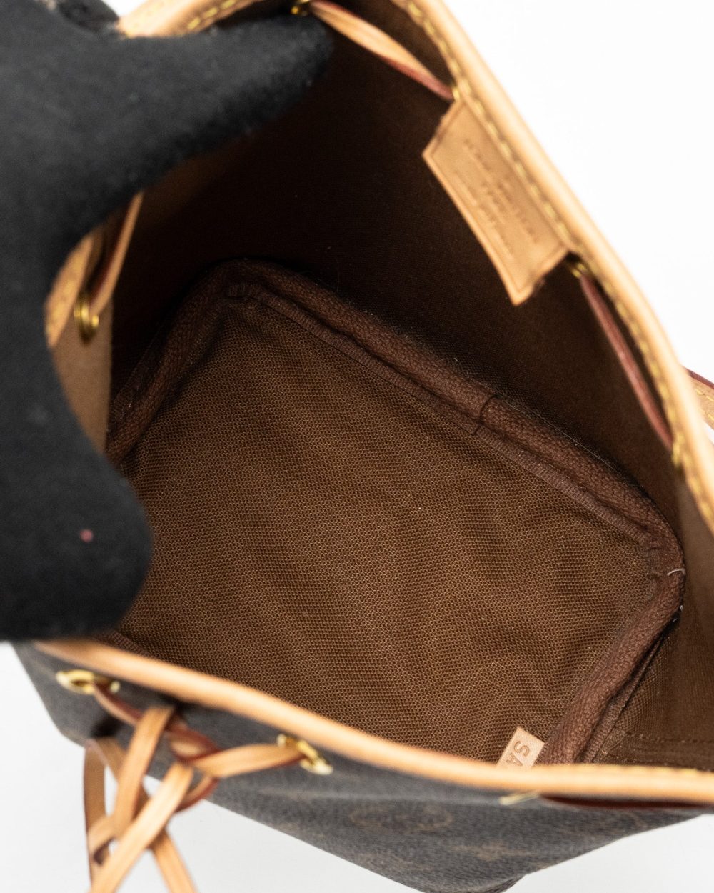 AAA Replica Louis Vuitton LV NANO NOE MONOGRAM CANVAS GHW
