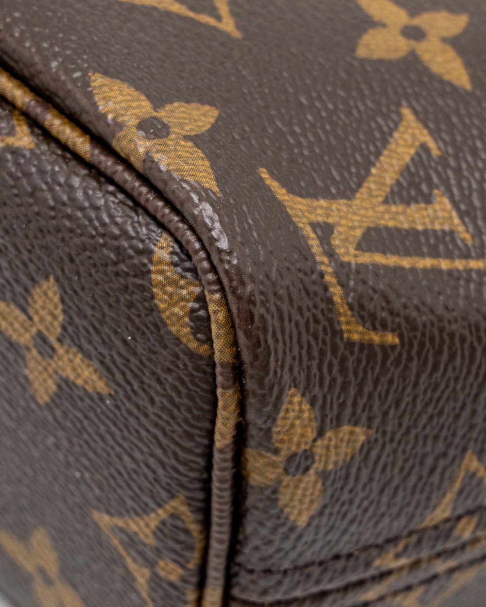 AAA Replica Louis Vuitton LV NEVERFULL BB BEIGE STRAP MONOGRAM CANVAS GHW