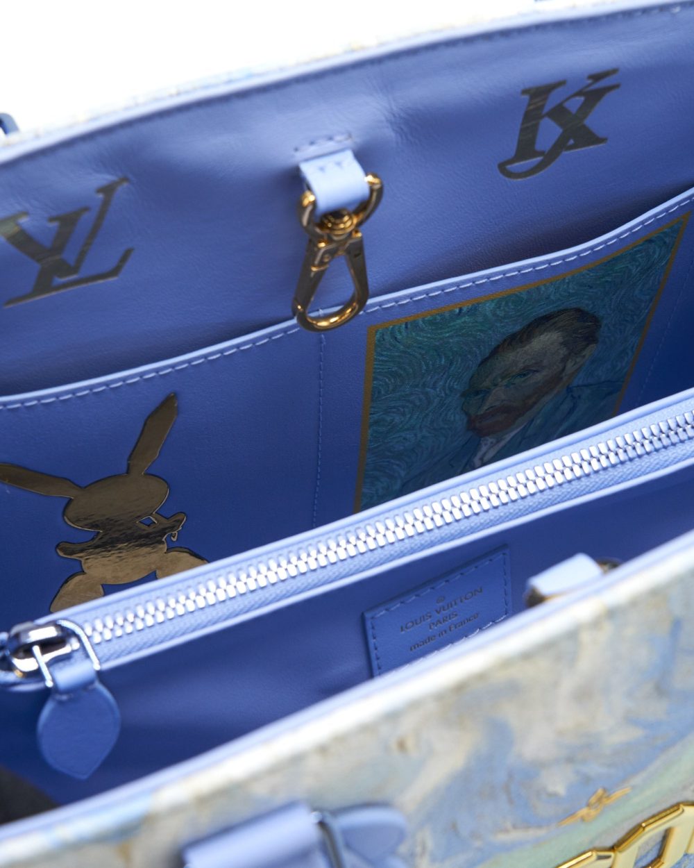 AAA Replica Louis Vuitton LV JEFF KOON VAN GOGH MONTAIGNE MM