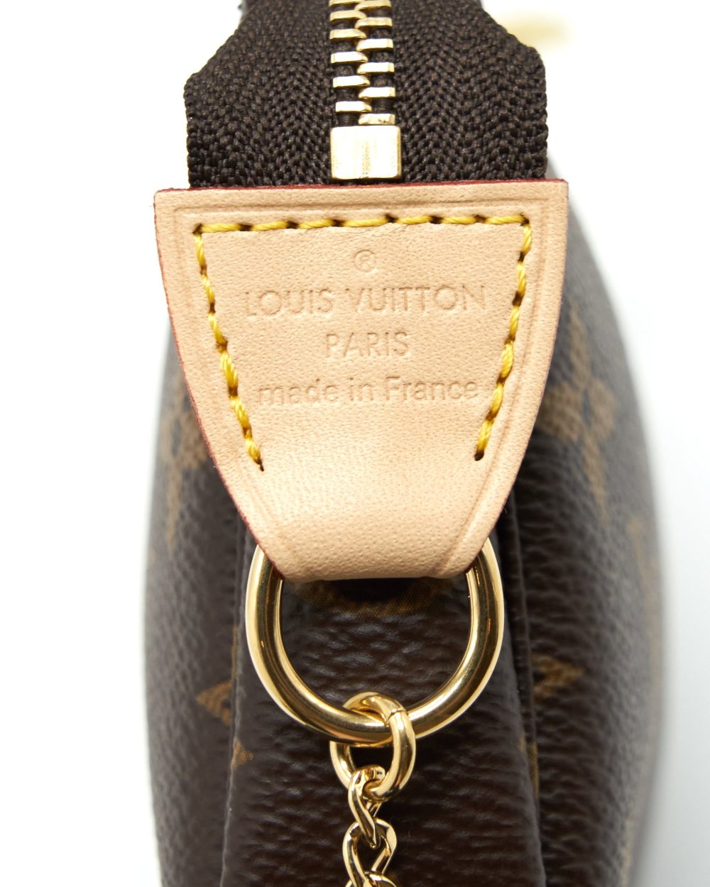 AAA Replica Louis Vuitton LV MINI POCHETTE MONOGRAM CANVAS GHW