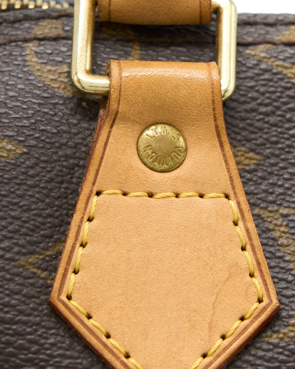 AAA Replica Louis Vuitton LV VINTAGE SPEEDY 25 MONOGRAM CANVAS GHW