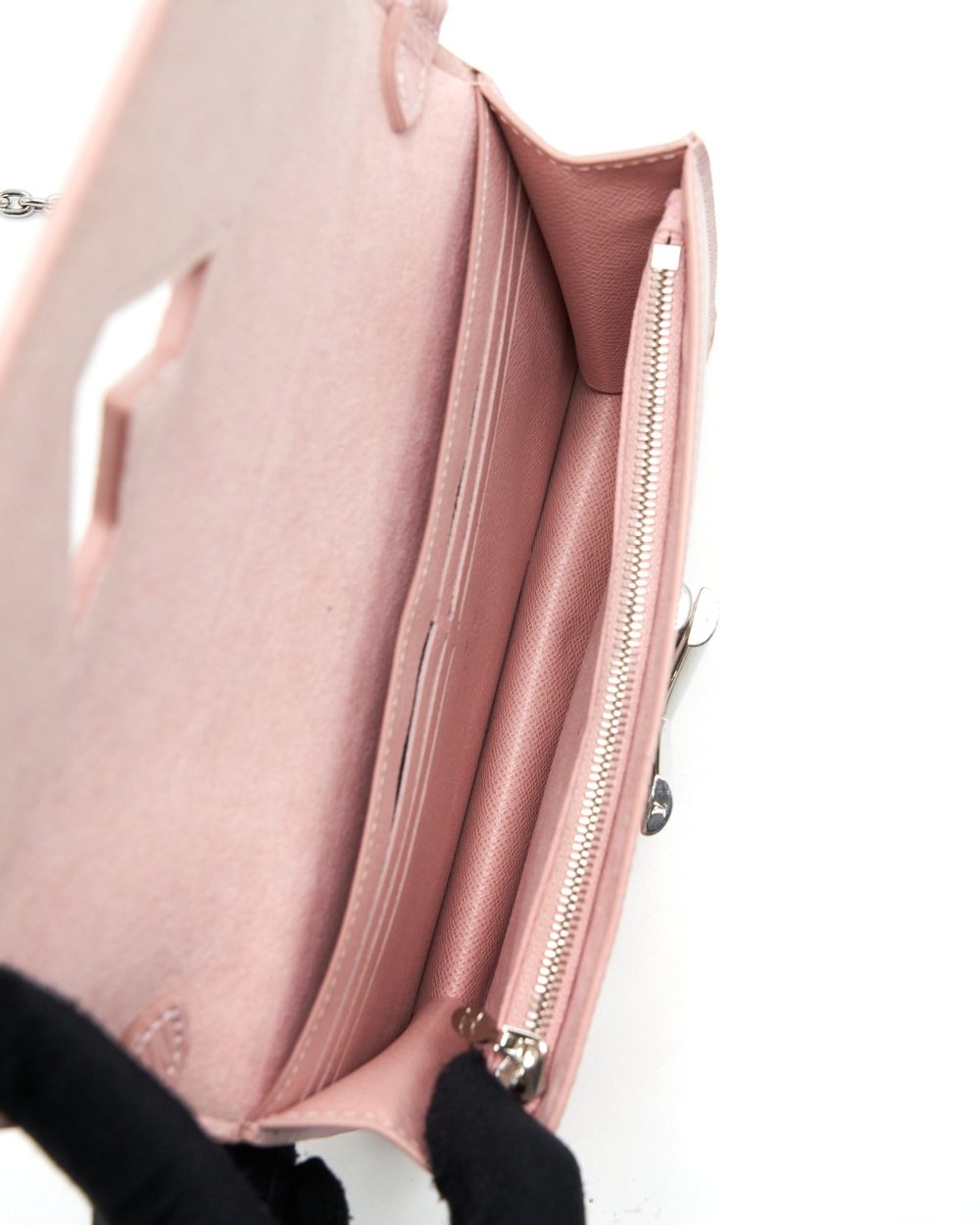 AAA Replica Louis Vuitton LV TWIST WALLET ON CHAIN EPI PINK SHW