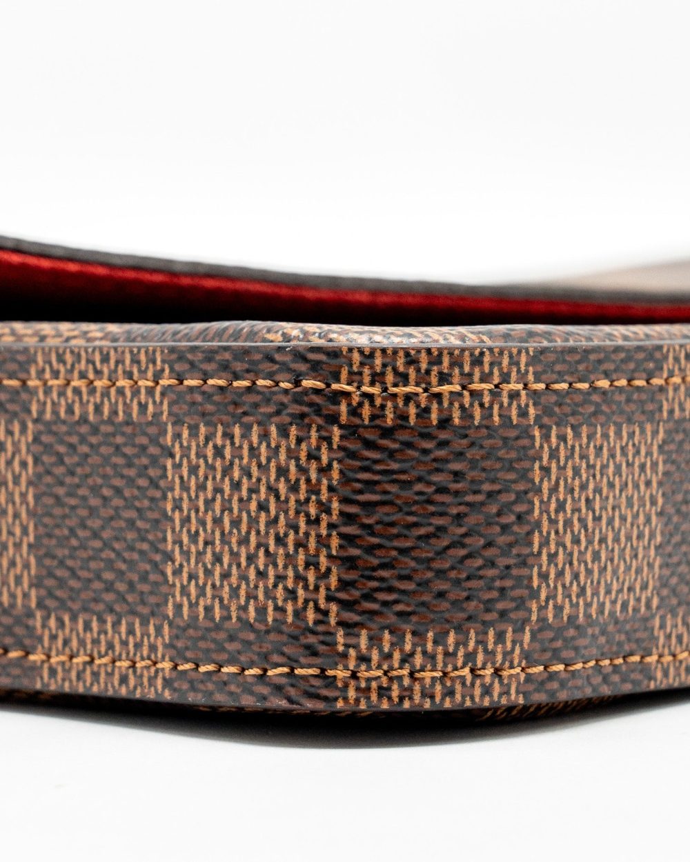 AAA Replica Louis Vuitton LV FELICIE POCHETTE DAMIER EBENE CANVAS GHW