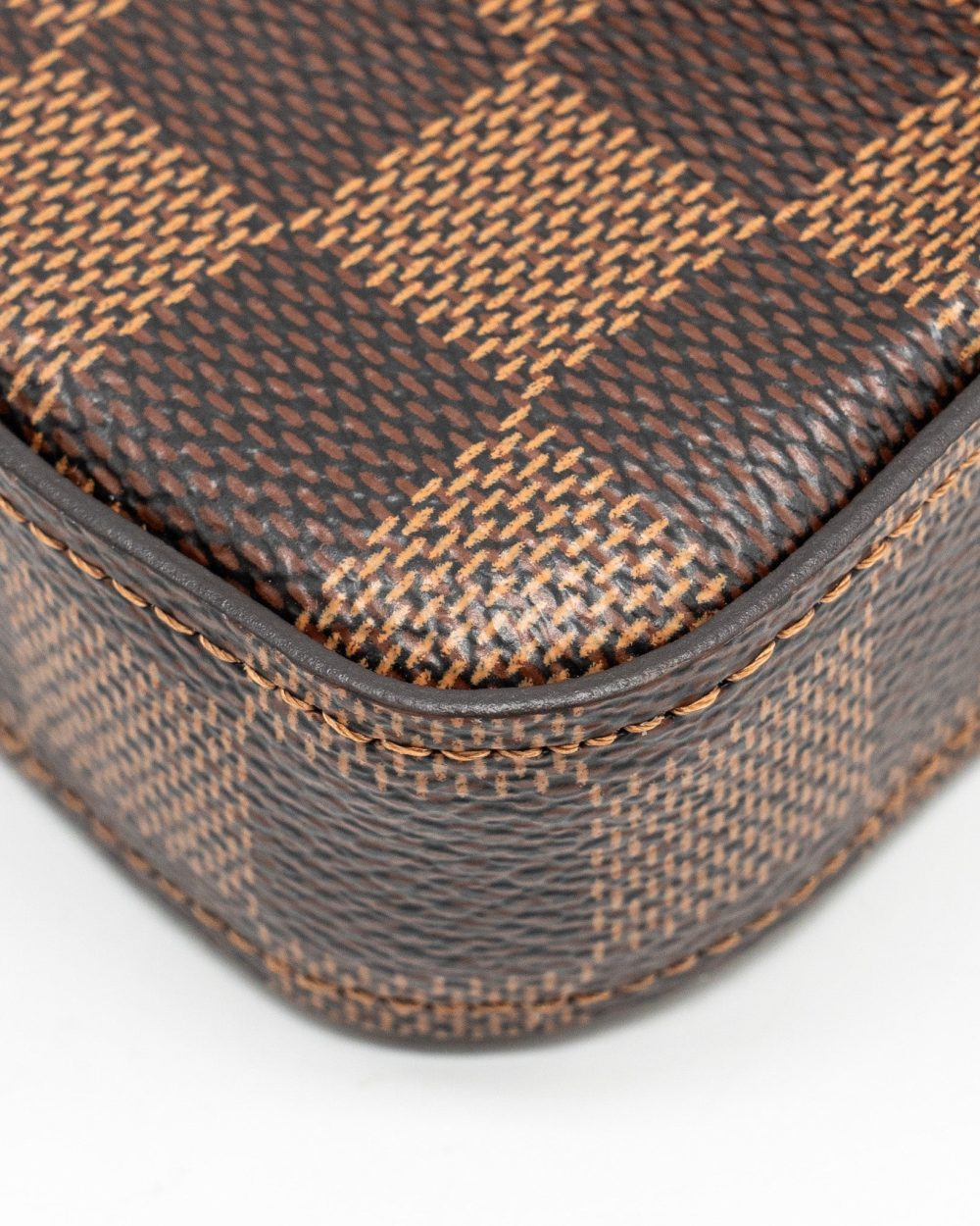 AAA Replica Louis Vuitton LV FELICIE POCHETTE DAMIER EBENE CANVAS GHW