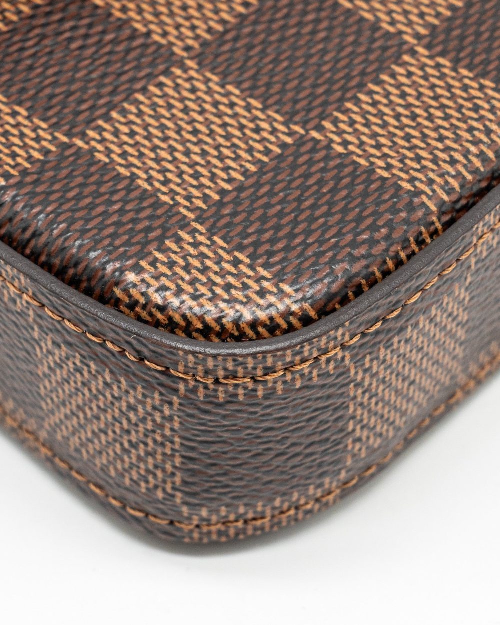 AAA Replica Louis Vuitton LV FELICIE POCHETTE DAMIER EBENE CANVAS GHW