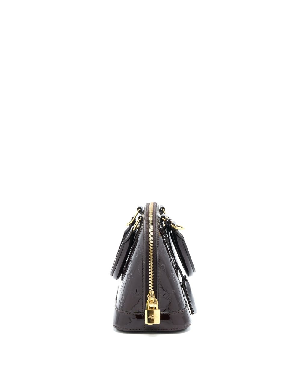 AAA Replica Louis Vuitton LV ALMA BB PATENT AMATANTE GHW