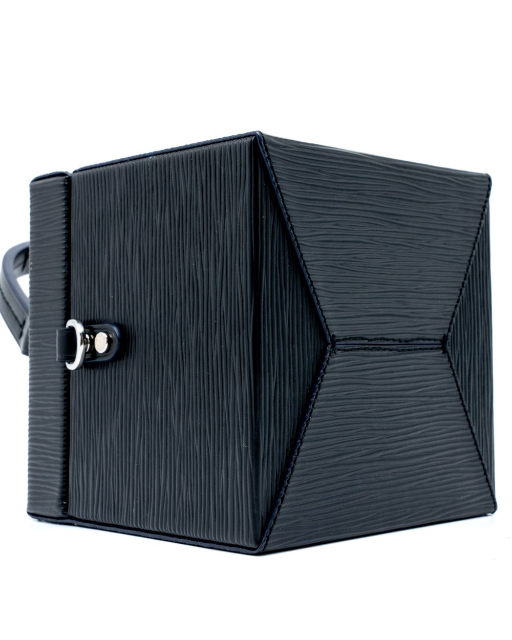 AAA Replica Louis Vuitton LV BLEECKER BOX BAG EPI BLACK SHW