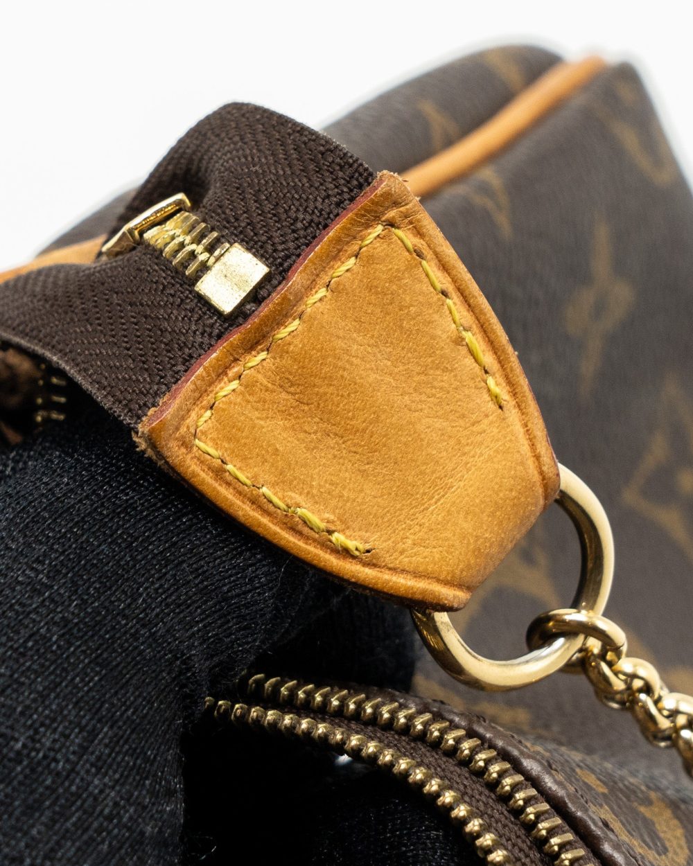 AAA Replica Louis Vuitton LV EVA POCHETTE MONOGRAM CANVAS GHW