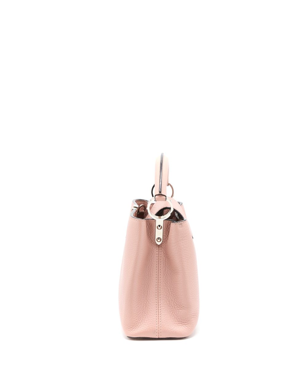 AAA Replica Louis Vuitton LV CAPUCINES BB TAURILLON PINK SHW