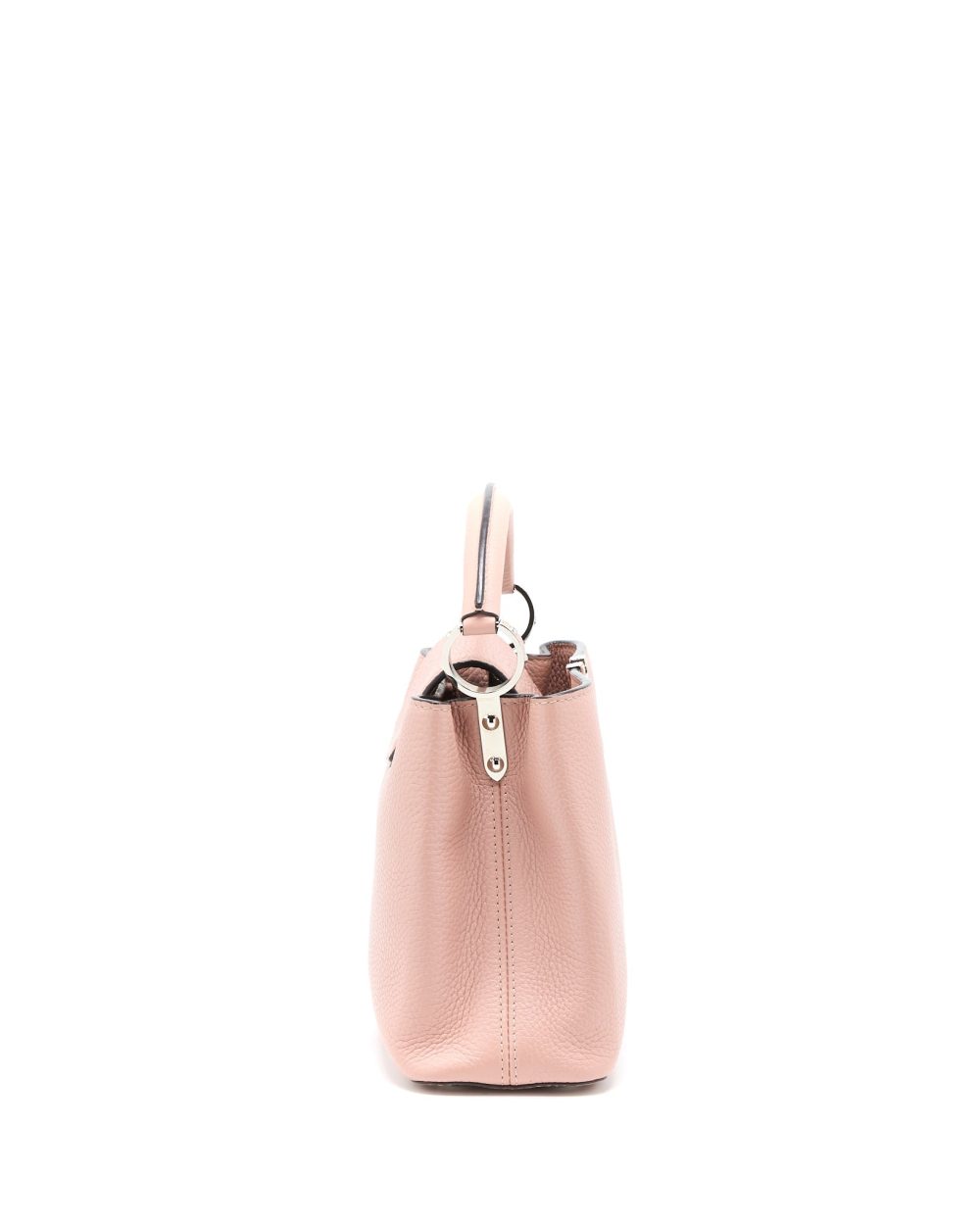 AAA Replica Louis Vuitton LV CAPUCINES BB TAURILLON PINK SHW