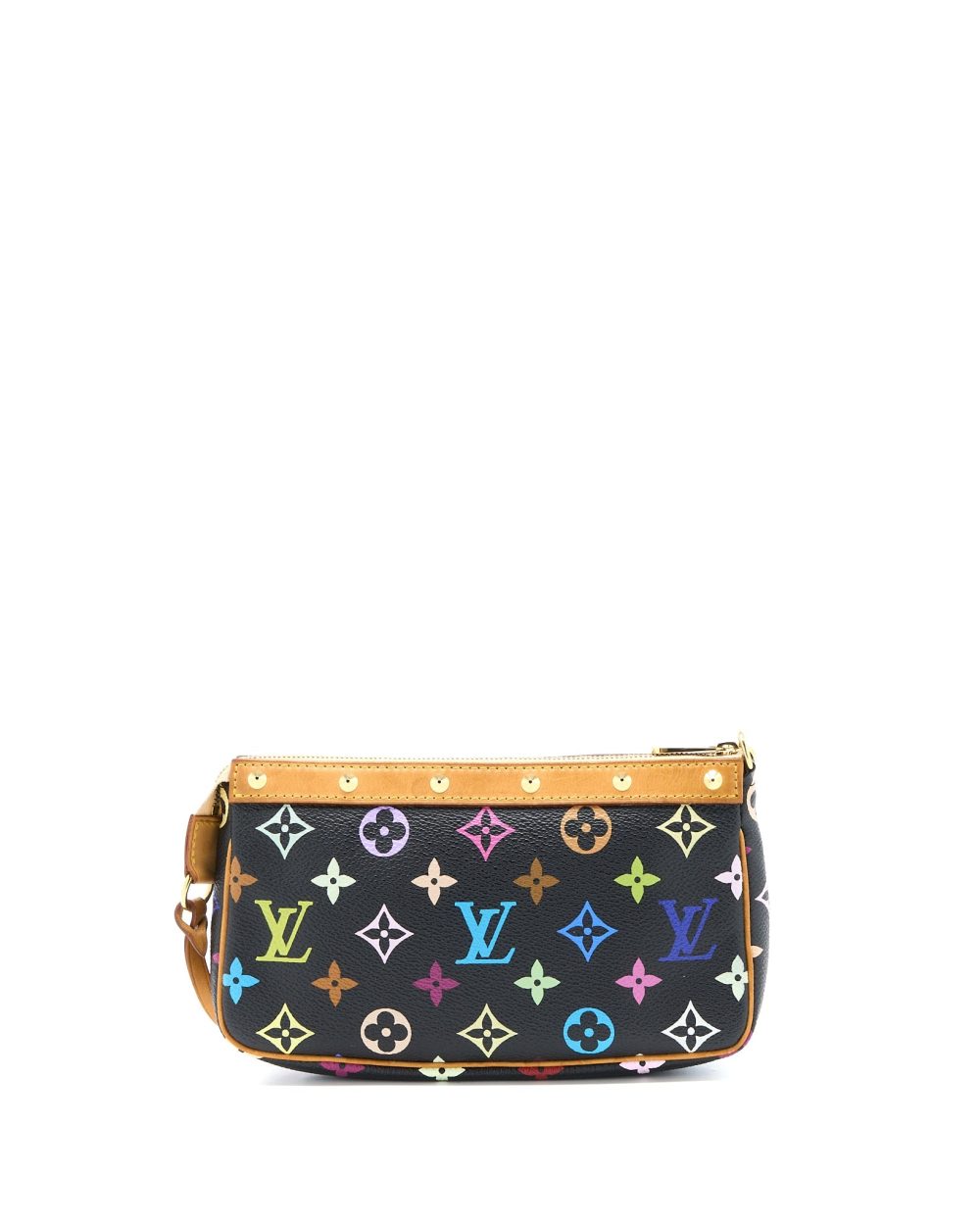 AAA Replica Louis Vuitton LV POCHETTE ACCESSORIES MONOGRAM CANVAS MULTICOLOUR GHW