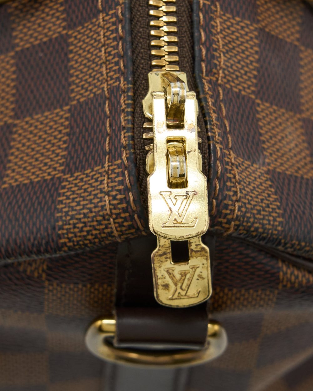 AAA Replica Louis Vuitton LV SPEEDY BANDOULIERE 25 DAMIER EBENE CANVAS GHW