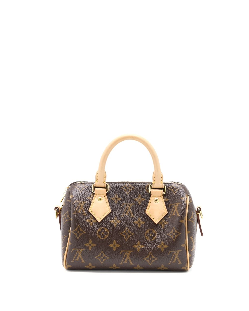 AAA Replica Louis Vuitton LV SPEEDY BANDOULIERE 20 MONOGRAM CANVAS WITH FUCHSIA STRAP GHW