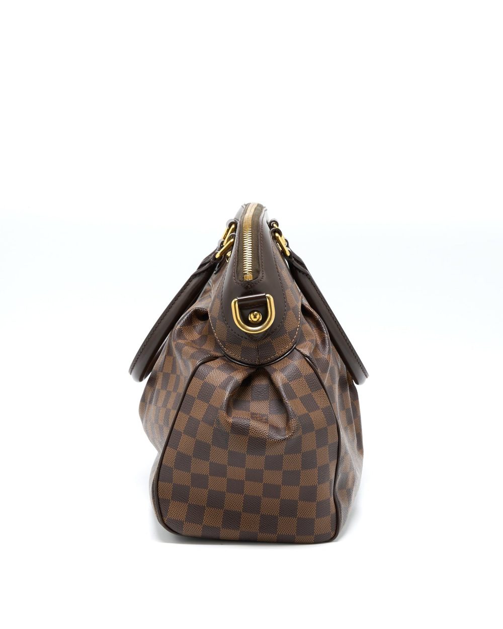 AAA Replica Louis Vuitton LV TREVI BAG DAMIER EBENE CANVAS GHW