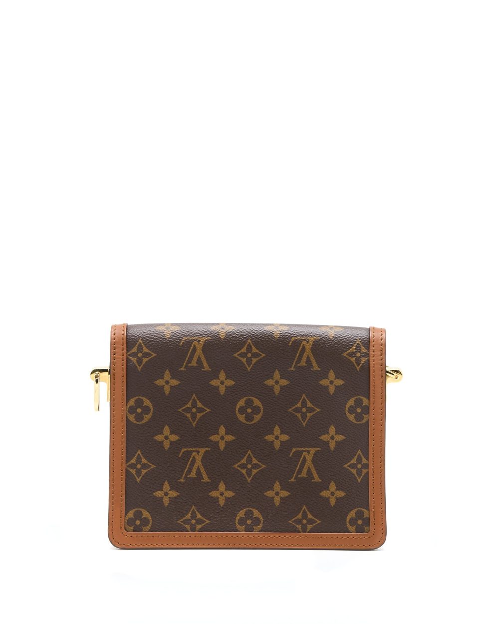 AAA Replica Louis Vuitton LV MINI DAUPHINE MONOGRAM REVERSE CANVAS GHW