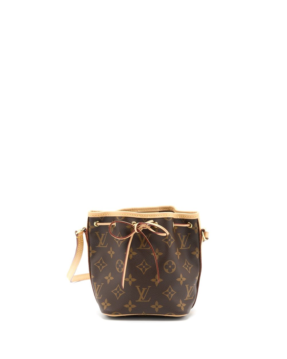 AAA Replica Louis Vuitton LV NANO NOE MONOGRAM CANVAS GHW