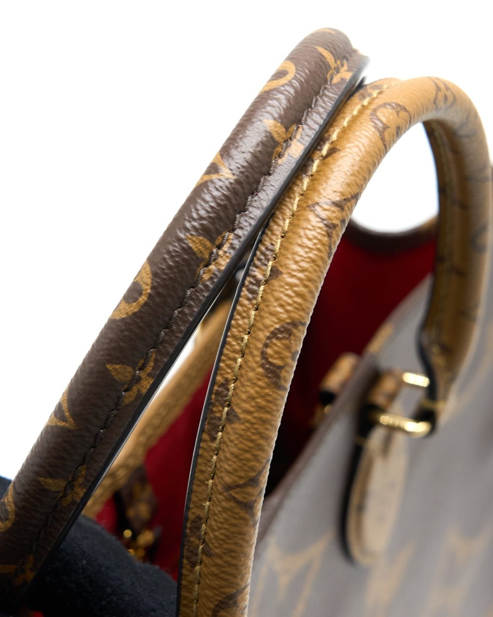 AAA Replica Louis Vuitton LV ON THE GO GM MONOGRAM REVERSE CANVAS GHW