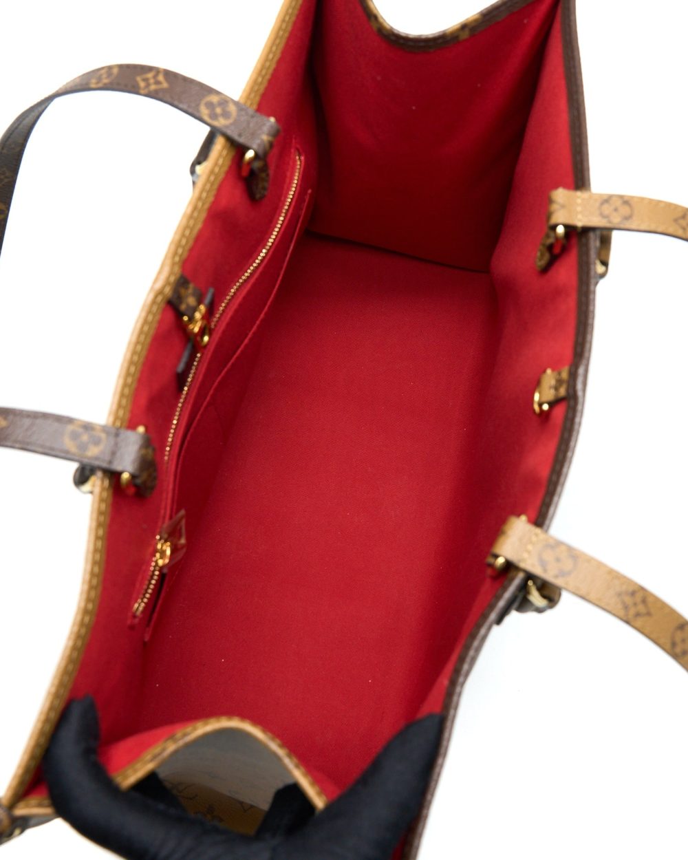AAA Replica Louis Vuitton LV ON THE GO GM MONOGRAM REVERSE CANVAS GHW