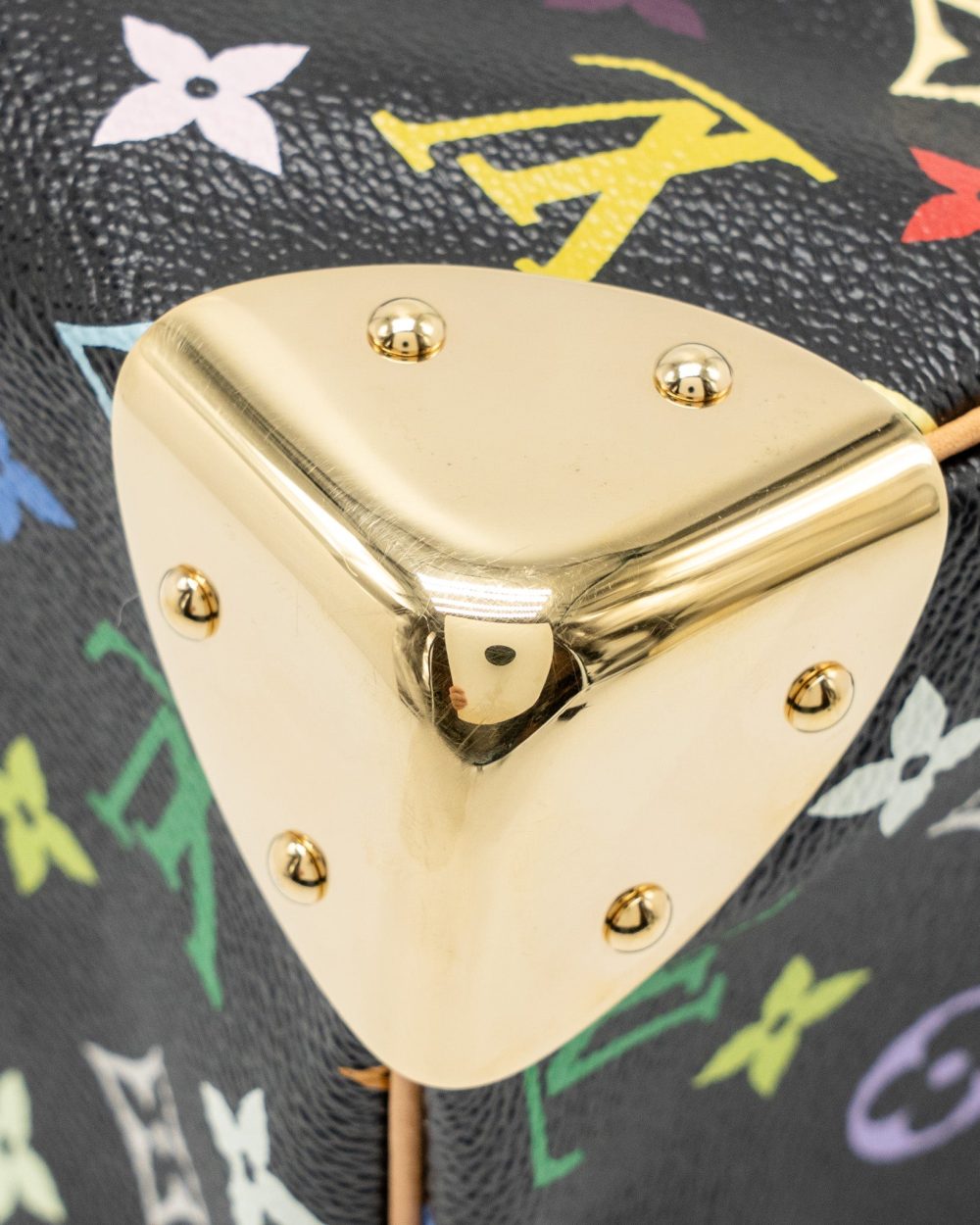 AAA Replica Louis Vuitton LV X TAKASHI MURAKAMI SPEEDY 30 LIMITED EDITION MULTICOLOURED MONOGRAM CANVAS BLACK GHW