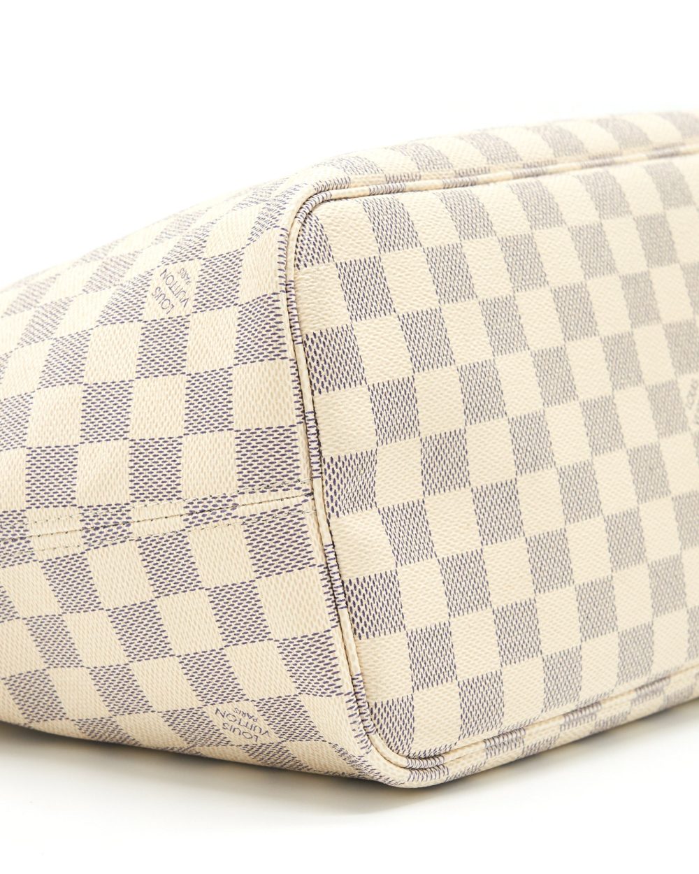 AAA Replica Louis Vuitton LV Neverfull MM Damier Azur GHW