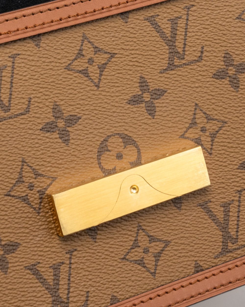 AAA Replica Louis Vuitton LV MINI DAUPHINE MONOGRAM CANVAS GHW