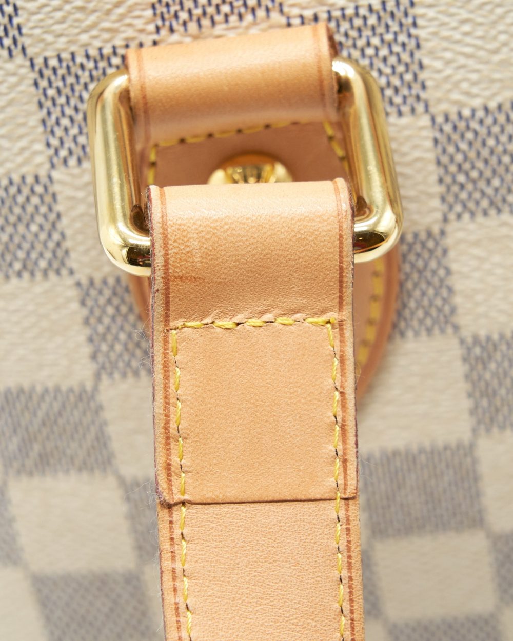 AAA Replica Louis Vuitton LV HAMPSTEAD PM DAMIER AZUR CANVAS GHW
