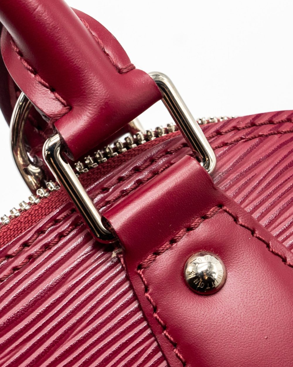 AAA Replica Louis Vuitton LV ALMA BB EPI LEATHER PINK SHW