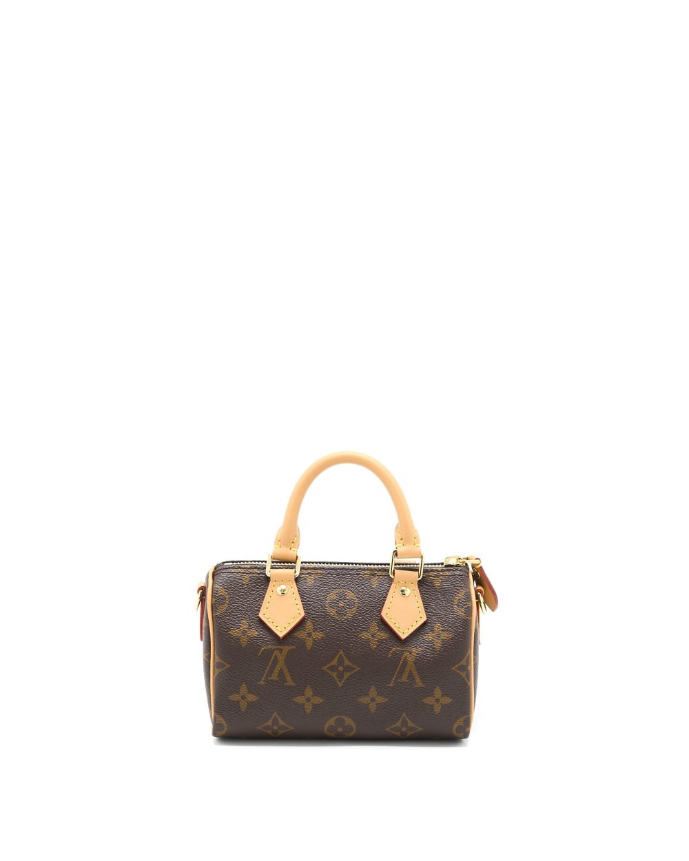 AAA Replica Louis Vuitton LV NANO SPEEDY MONOGRAM CANVAS GHW (NEW VERSION)