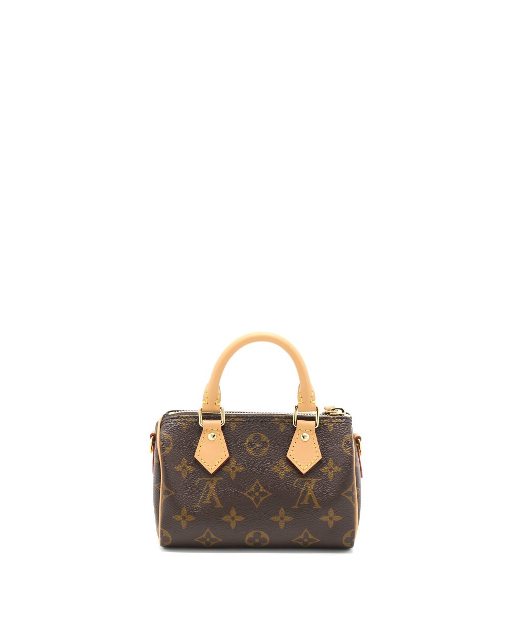 AAA Replica Louis Vuitton LV NANO SPEEDY MONOGRAM CANVAS GHW (NEW VERSION)
