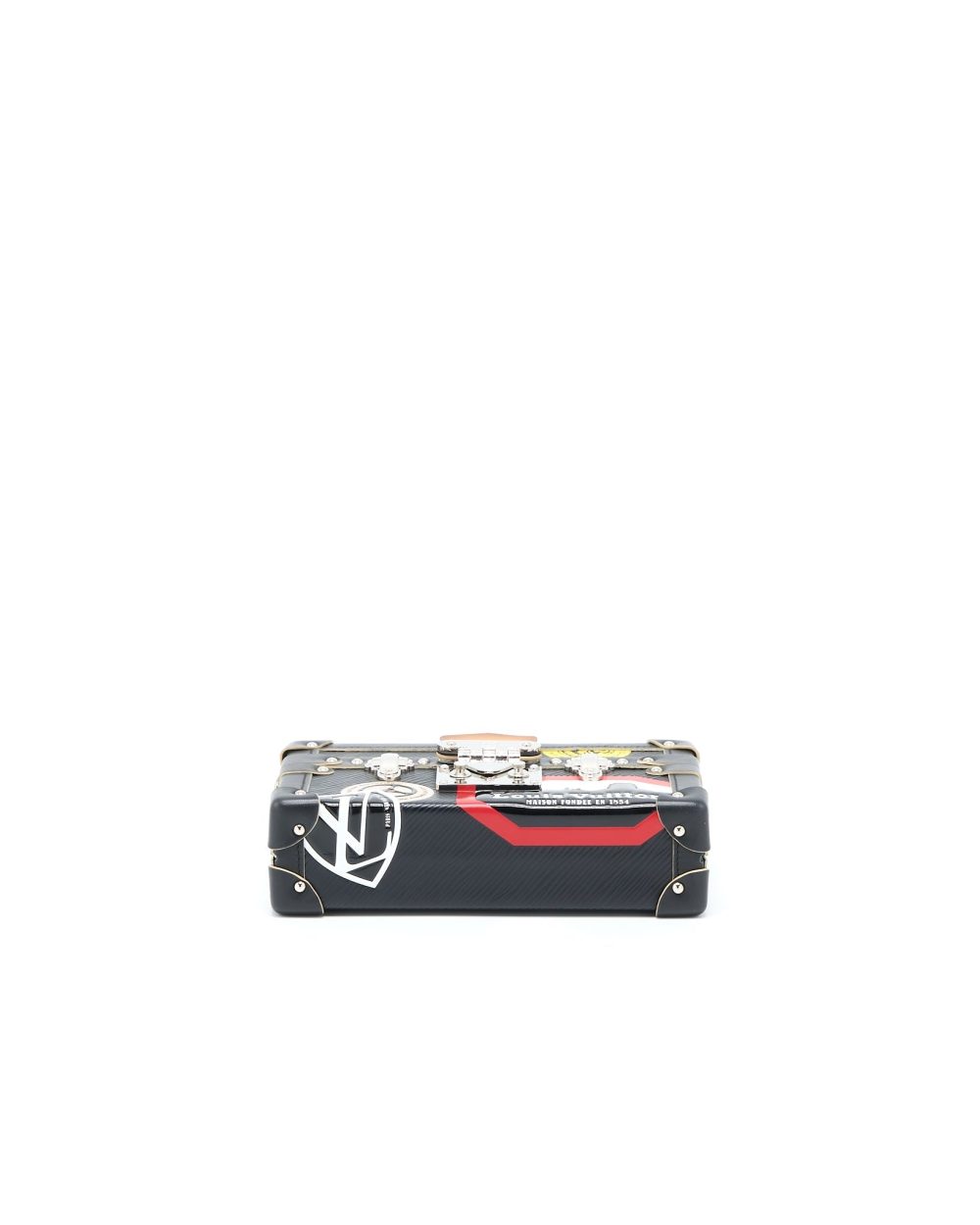 AAA Replica Louis Vuitton LV PETIT MALLE LIMITED EDITION BLACK/MULTICOLOUR SHW