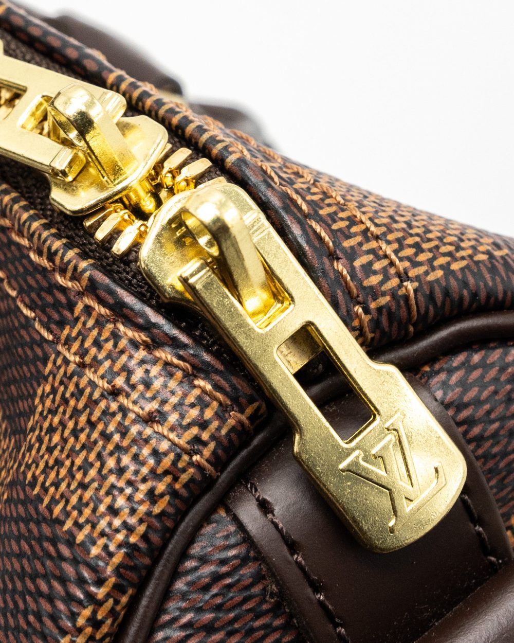 AAA Replica Louis Vuitton LV SPEEDY BANDOULIERE 25 DAMIER EBENE CANVAS GHW(NEW VERSION)