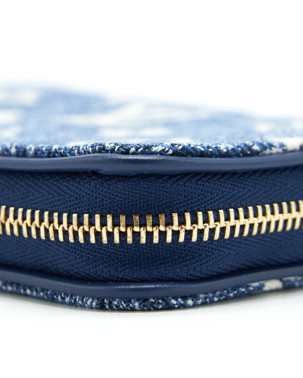 AAA Replica Louis Vuitton LV ZIPPY COIN PURSE MONOGRAM JACQUARD DENIM BLUE GHW