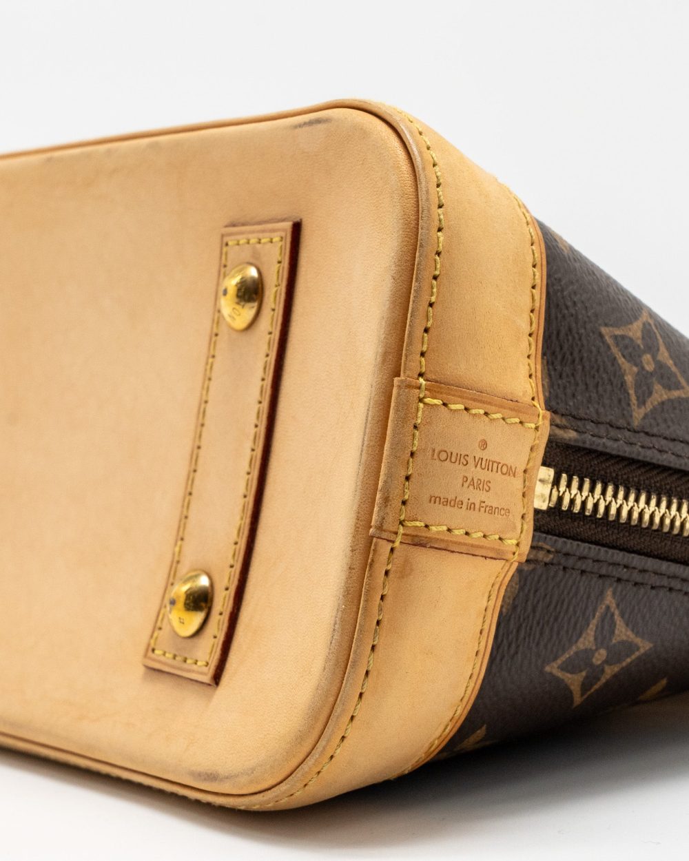AAA Replica Louis Vuitton LV ALMA BB MONOGRAM CANVAS GHW