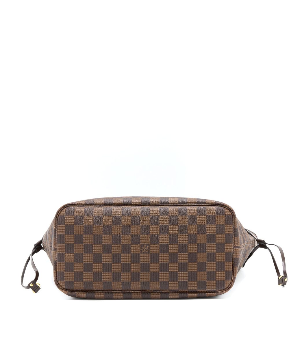 AAA Replica Louis Vuitton LV NEVERFULL MM DAMIER EBENE/PINK GHW