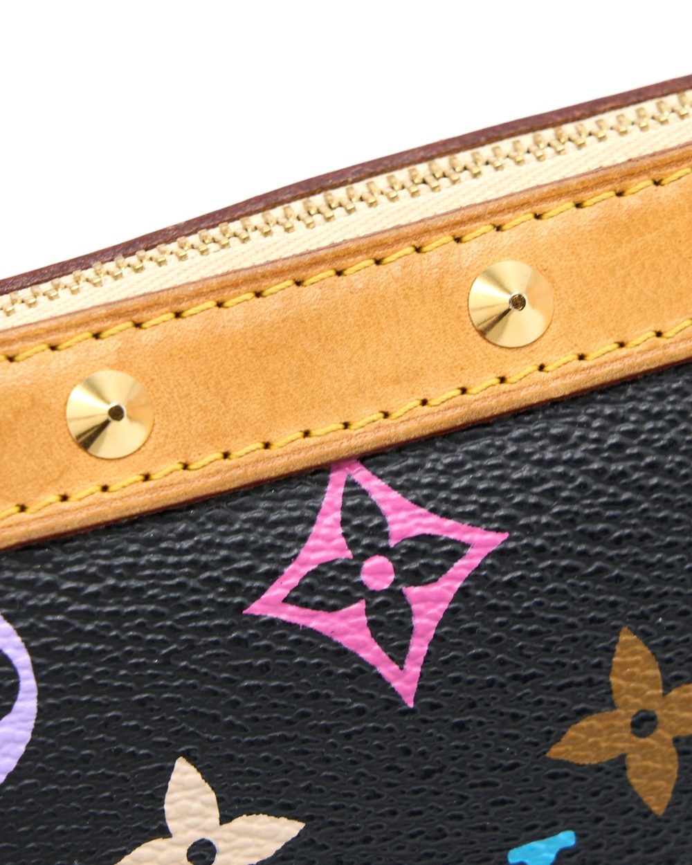 AAA Replica Louis Vuitton LV POCHETTE ACCESSORIES MONOGRAM CANVAS MULTICOLOUR GHW
