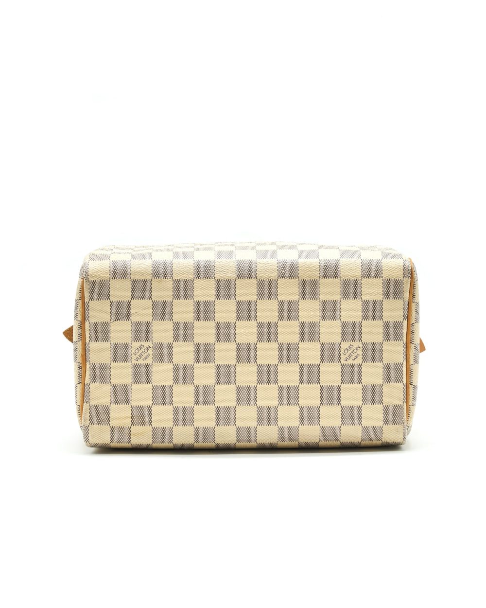 AAA Replica Louis Vuitton LV SPEEDY 25 DAMIER AZUR CANVAS HANDBAG