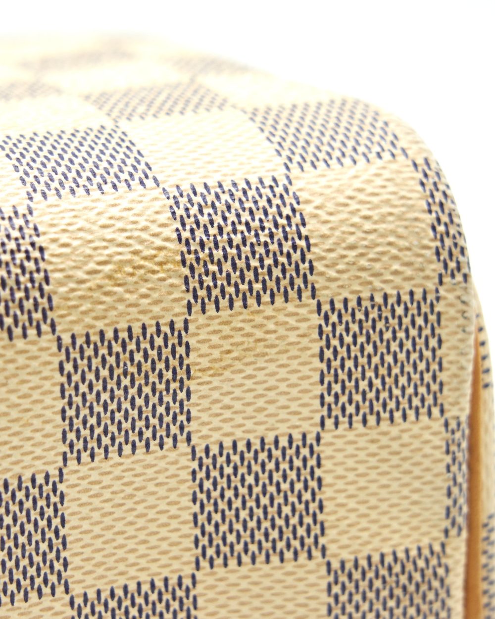 AAA Replica Louis Vuitton LV SPEEDY 25 DAMIER AZUR CANVAS HANDBAG