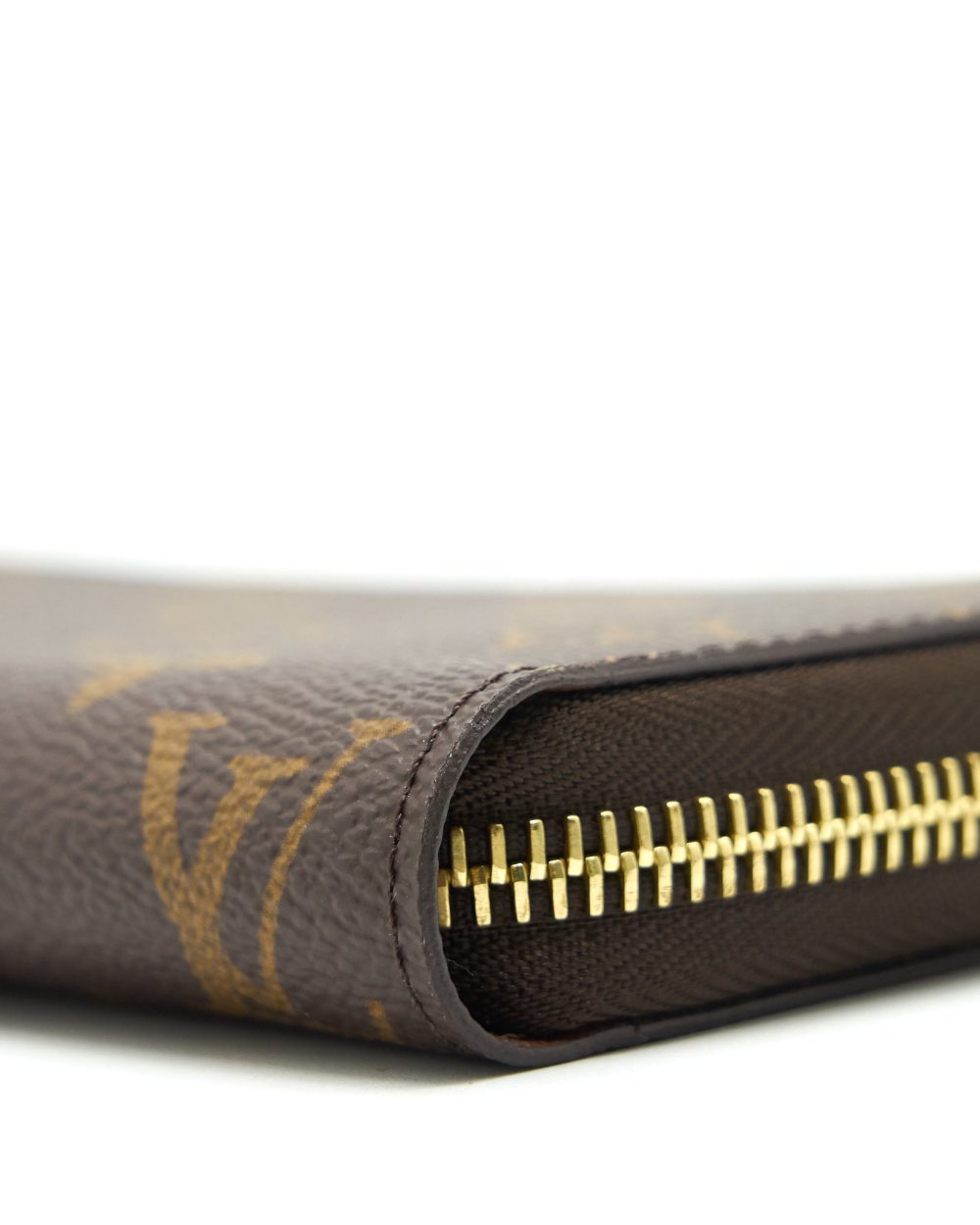 AAA Replica Louis Vuitton LV ZIPPY WALLET MONOGRAM CANVAS BROWN