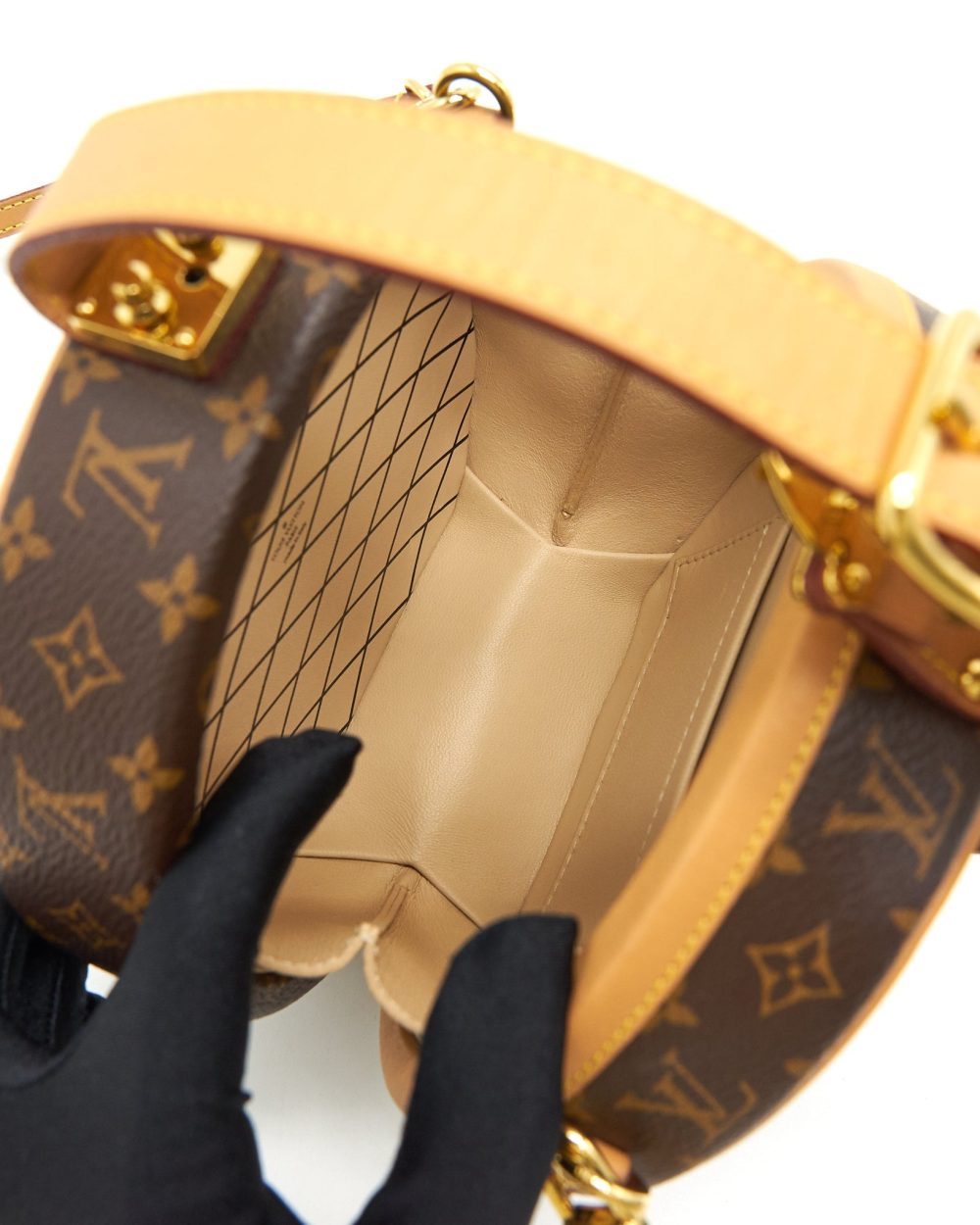 AAA Replica Louis Vuitton LV PETITE BOITE CHAPEAU MONOGRAM CANVAS