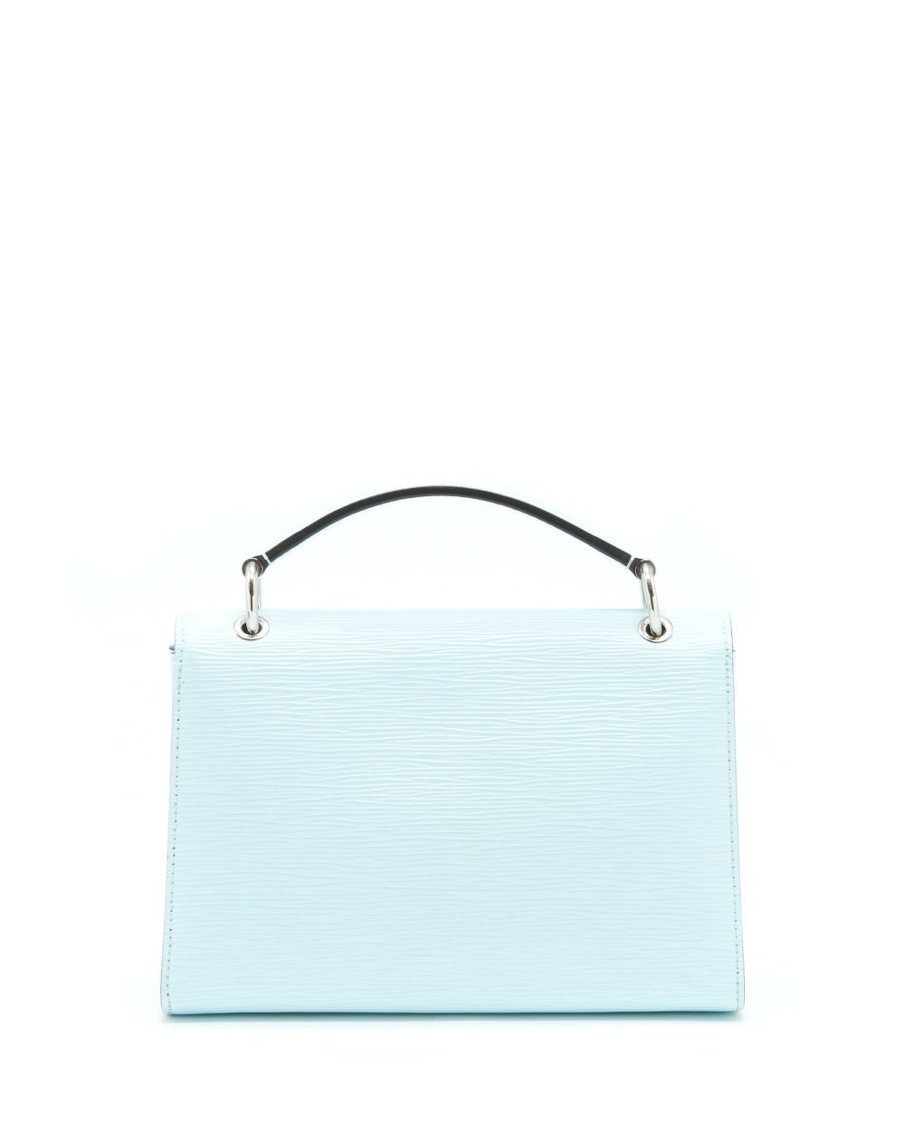 AAA Replica Louis Vuitton LV TOP HANDLE FLAP BAG EPI LIGHT BLUE SHW