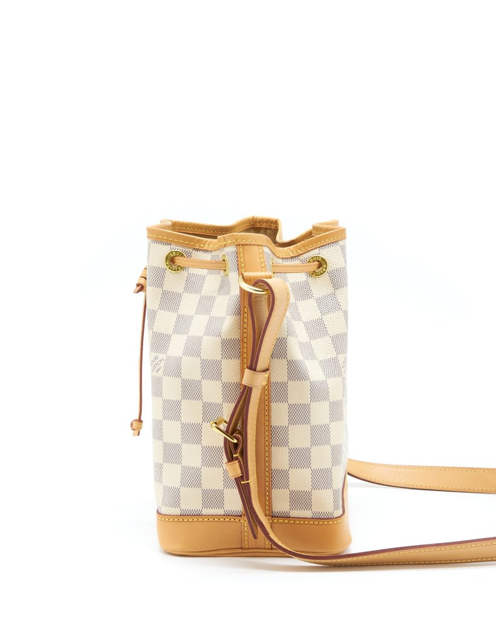 AAA Replica Louis Vuitton LV NEO NOE BB DAMIER AZUR CANVAS GHW