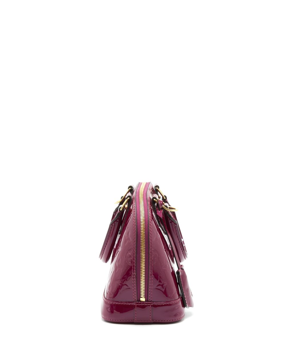 AAA Replica Louis Vuitton LV ALMA BB PATENT PURPLE GHW