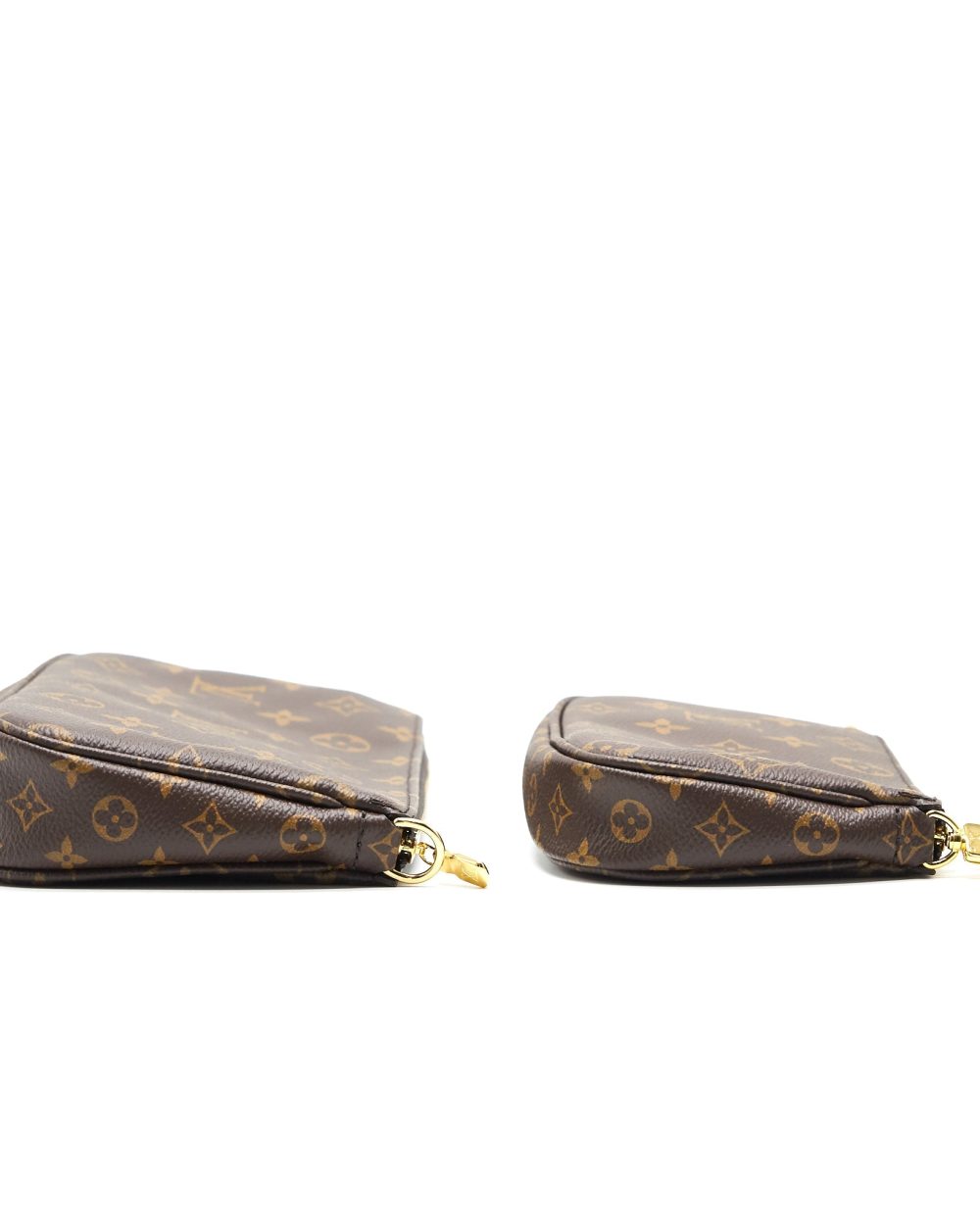 AAA Replica Louis Vuitton LV MULTI POCHETTE MONOGRAM ACCESSORIES KHAKI STRAP